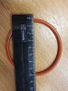 Термостойкое силиконовое кольцо в дымоход (диаметр 75мм)